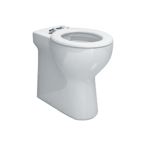 DOLPHIN AMBULANT back to wall WC pan and seat