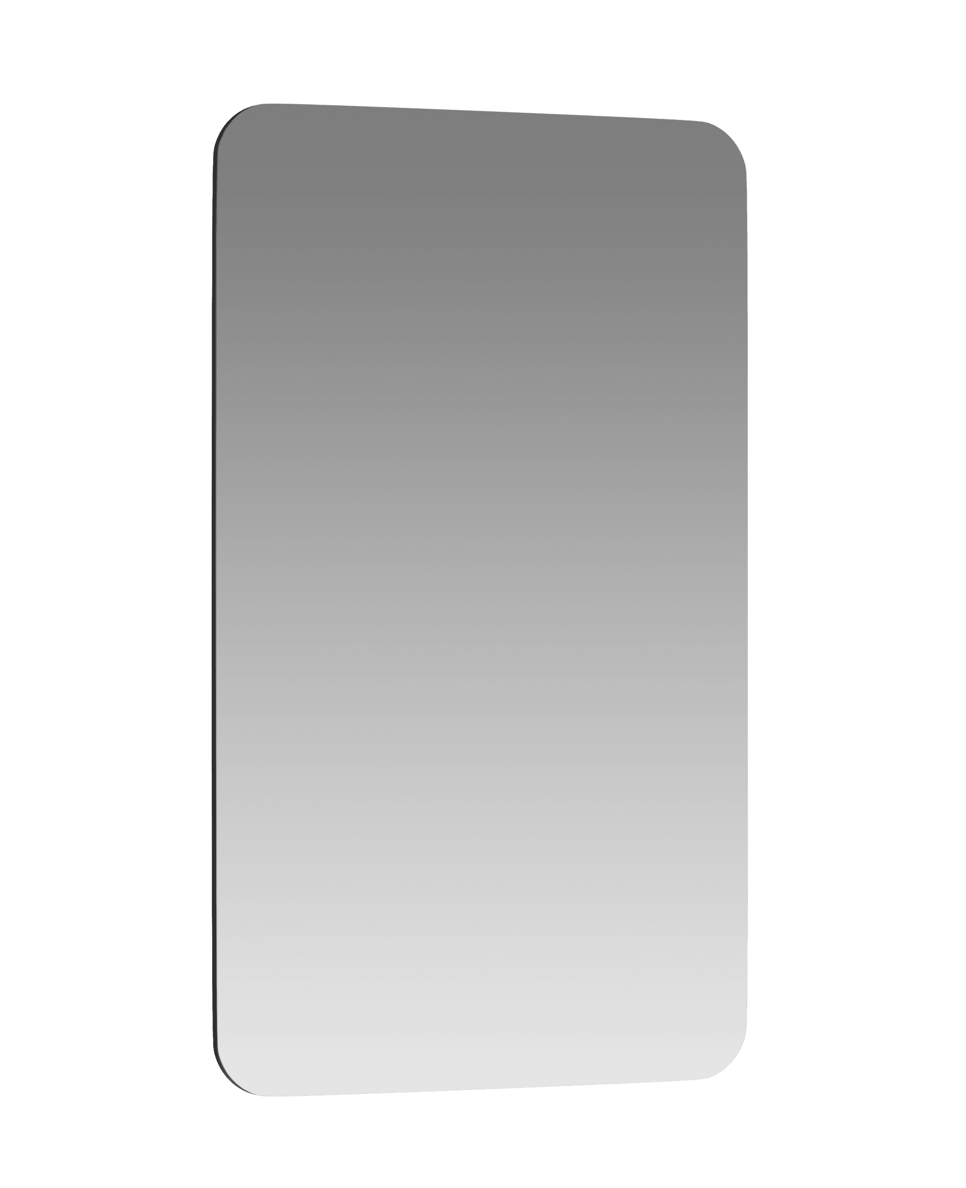 DOLPHIN RECTANGULAR MIRROR - RADIUS CORNERS