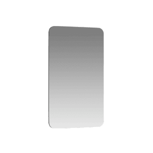 DOLPHIN RECTANGULAR MIRROR - RADIUS CORNERS
