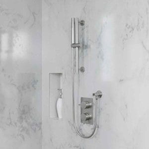 DOLPHIN SHOWER SET WITH HANDHELD SHOWER HEAD AND SLIDER