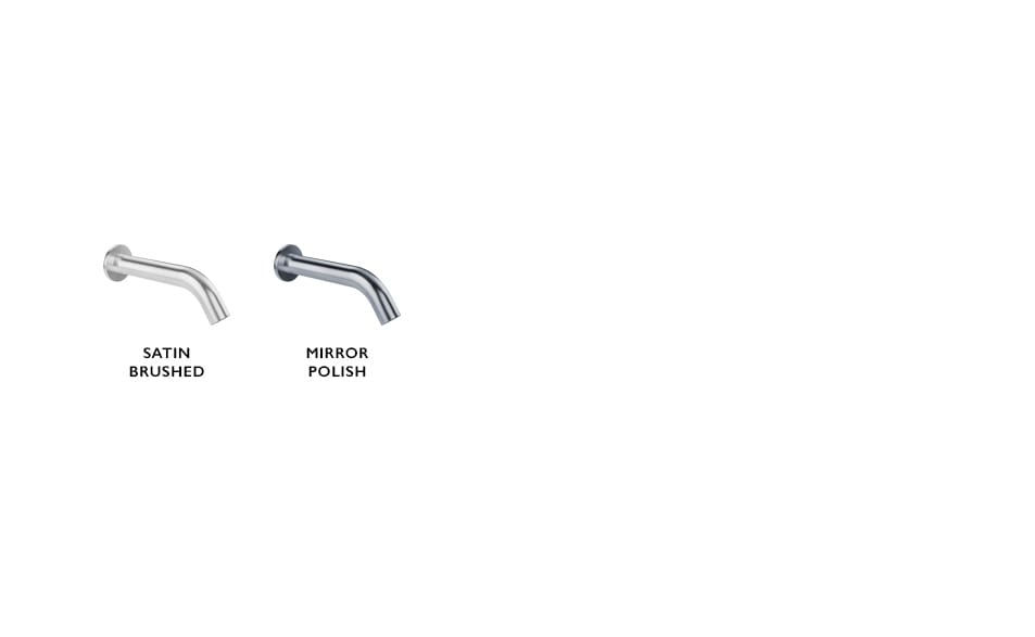 Stainless steel finishes