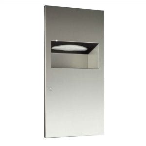 DOLPHIN COMBINATION UNIT - PAPER TOWEL DISPENSER AND BIN