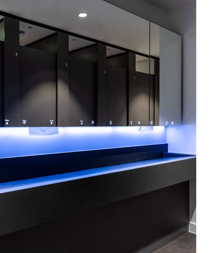 SMART behind mirror system washroom solution value for money