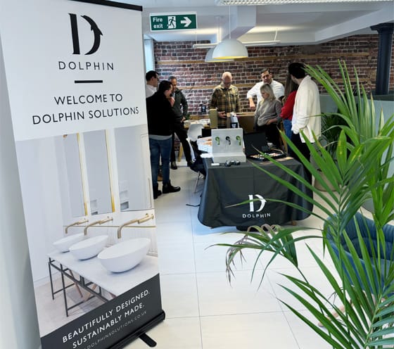 Dolphin showcase on location