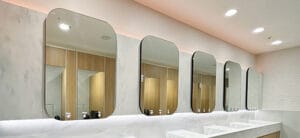 An informative blog by Dolphin Solutions about Commercial Design Trends for Washrooms 2025