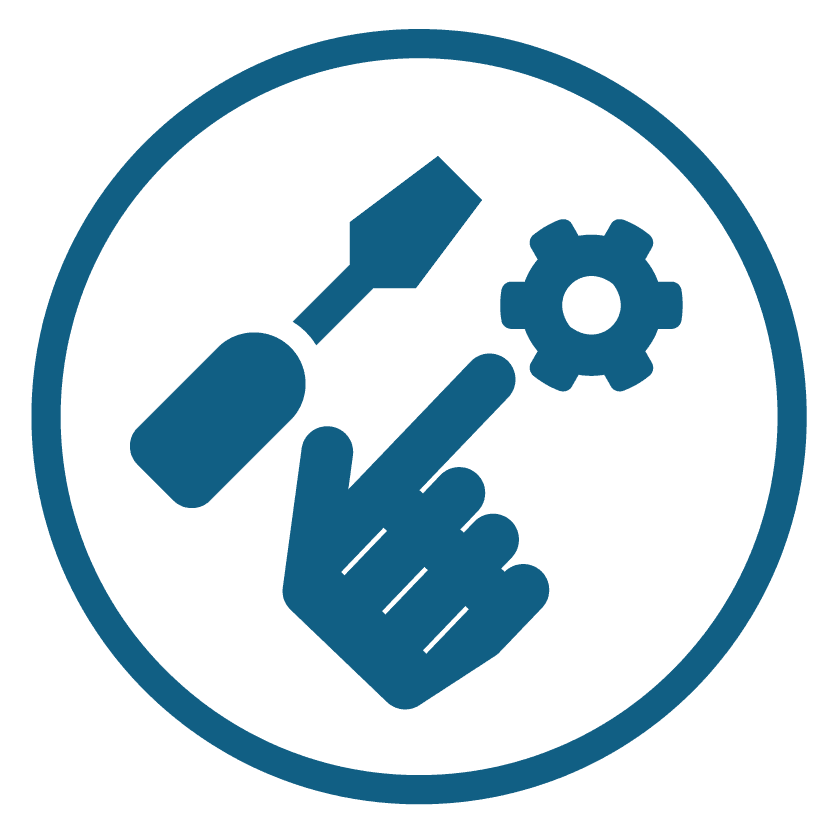 Assembly and wiring icon